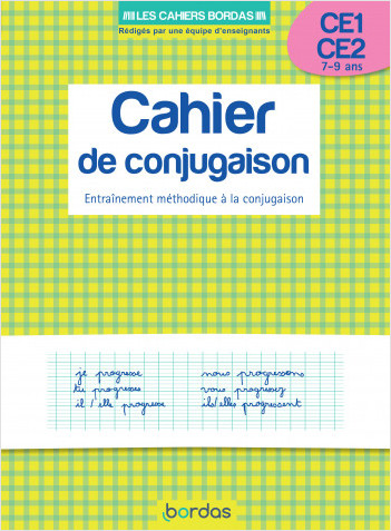 Cahier de conjugaison CE1/CE2