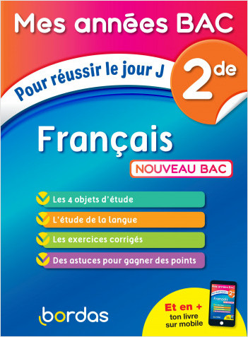 Mes années BAC - Français 2de