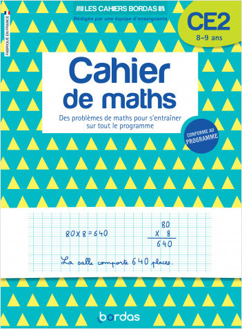 Cahier de maths CE2