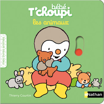 Bébé T'choupi - les animaux - livre animé - dès 6 mois