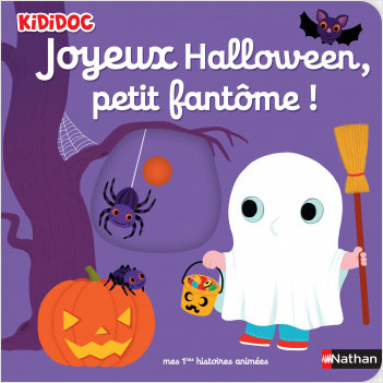 Joyeux Halloween petit fantôme - Histoire animée Kididoc, dès 1 an