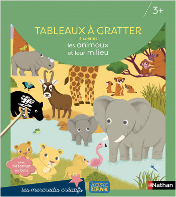 MERCREDIS CREATIFS : Tableaux à gratter - ZooParc de Beauval - Dès 3 ans