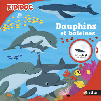 Dauphins et baleines - Livre animé Kididoc - Dès 5 ans