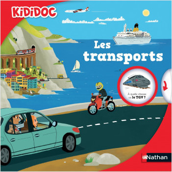 Les transports - livre animé Kididoc - Dès 5 ans