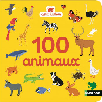 100 animaux - imagier - dès 10 mois