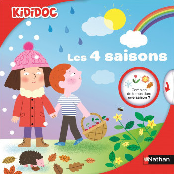 Les 4 saisons - Livre animé Kididoc- Dès 4 ans