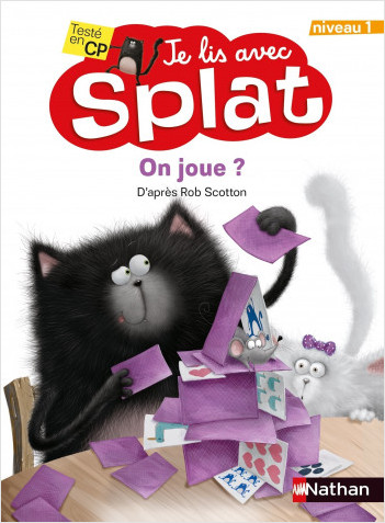 On joue - Je lis avec Splat - CP Niveau 1 - Dès 6 ans
