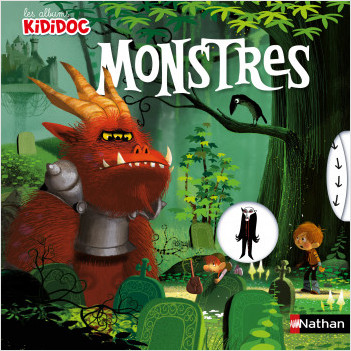 Le grand livre Pop-up des Monstres - livre animé kididoc - dès 4 ans