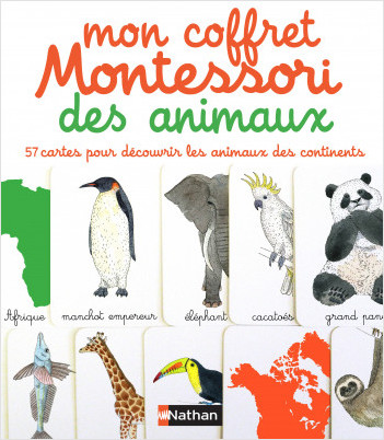 Mon coffret Montessori des animaux - Dès 3 ans