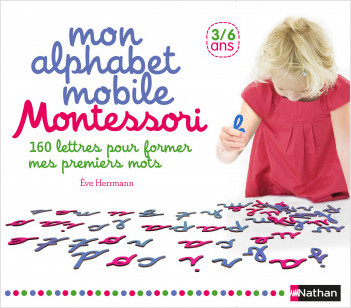 Mon alphabet mobile Montessori - lettres mobiles 3/6 ans