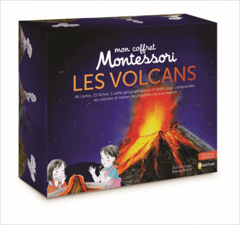 Mon coffret Montessori : Les Volcans - Dès 4 ans