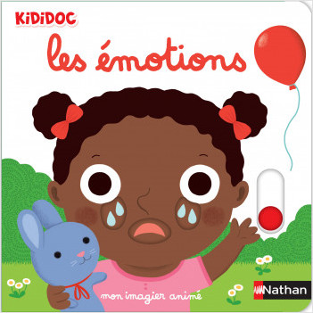 Mon imagier animé Kididoc - les émotions - nouvelle édition - Dès 1 an