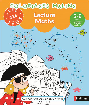 Coloriages malins - Lecture et Maths - Grande Section (GS)