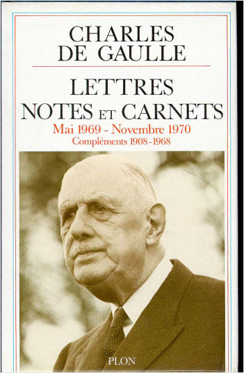 Lettres, Notes et Carnets