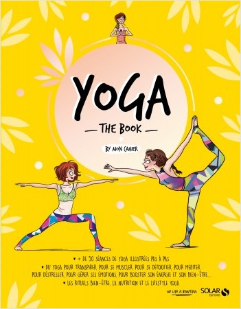 Yoga the book by Mon cahier