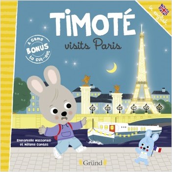 Timoté visits Paris – Album jeunesse en anglais – À partir de 2 ans