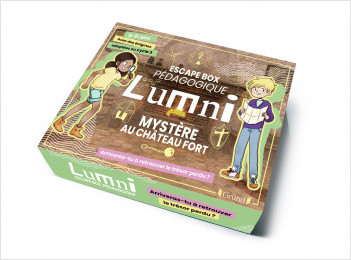 Escape Box pédagogique Lumni (9-11 ans) – Mystère au château fort – Jeu de société jeunesse – À partir de 9 ans