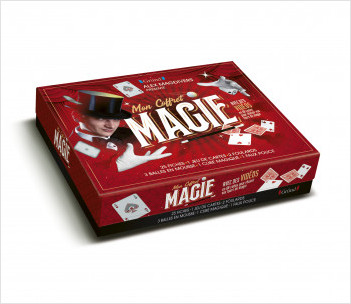 Mon coffret magie NED – Du contenu pas-à-pas avec 1 jeu magique de 52 cartes, 1 cube magique, 1 faux pouce, 2 foulards et des balles en mousse – À partir de 7 ans