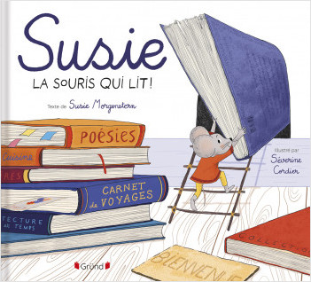 Susie, la souris qui lit – Album jeunesse – dès 4 ans