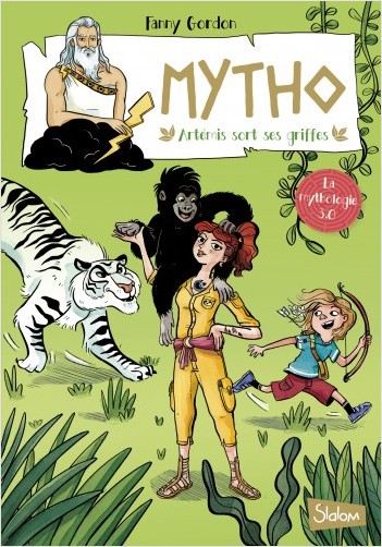 Mytho, Artémis sort ses griffes  - Lecture roman jeunesse mythologie humour - Dès 8 ans
