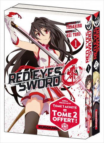 Pack découverte - Red Eyes Sword ! Zero - Tomes 1 et 2
