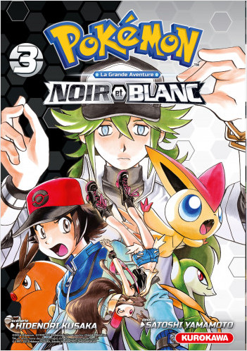 Pokémon Noir & Blanc - Tome 3  (chapitres 35 à 52)
