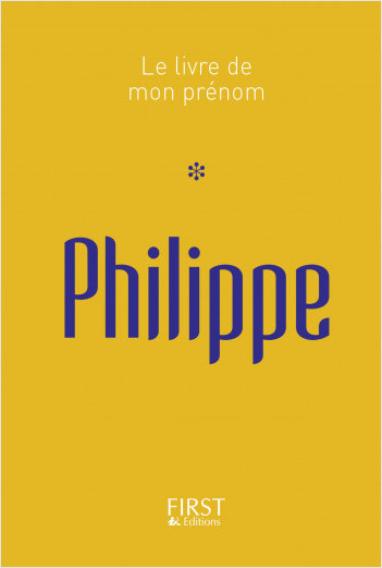 Le Livre de mon prénom - Philippe 05