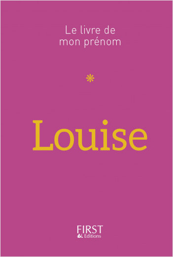 10 Le Livre de mon prénom - Louise