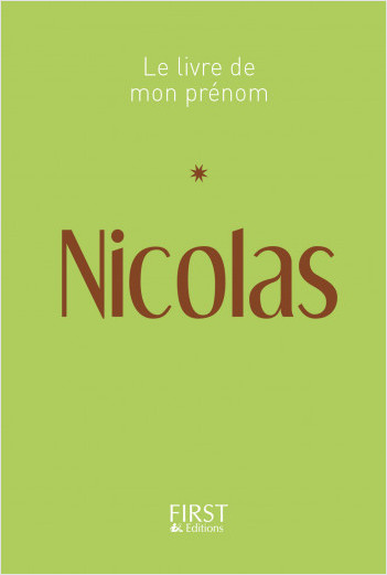 Le Livre de mon prénom - Nicolas 13