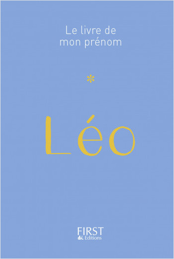 38 Le Livre de mon prénom - Léo