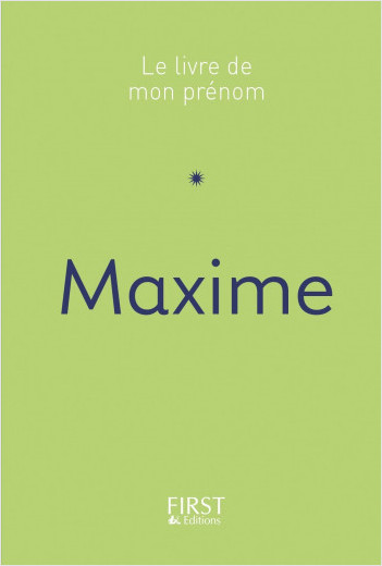 Le Livre de mon prénom - Maxime 46