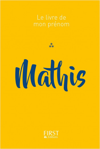 Le livre de mon prénom - Mathis 54