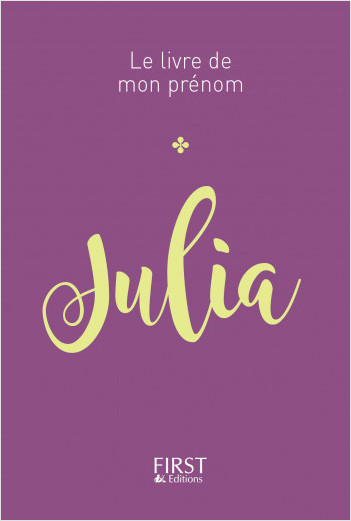 56 Le livre de mon prénom - Julia