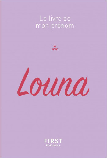 67 Le livre de mon prénom - Louna