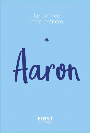 74 Le livre de mon prénom - Aaron