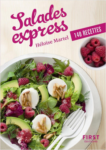 Petit Livre de - Salades express en 140 recettes