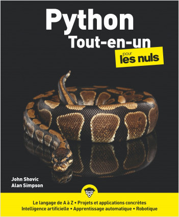 Python tout-en-un pour les Nuls