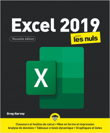 Excel 2019 pour les Nuls, grand format, 2e éd