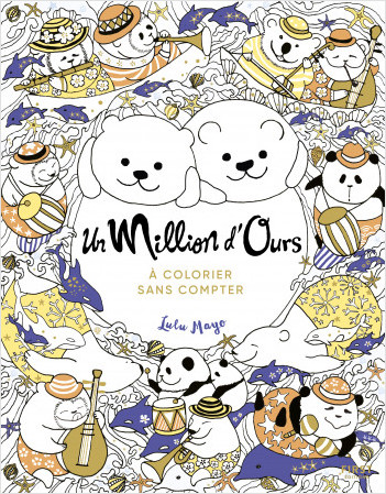 Un million d'ours - livre de coloriage pour adulte