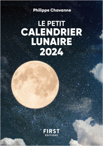 Petit livre de - Calendrier lunaire 2024