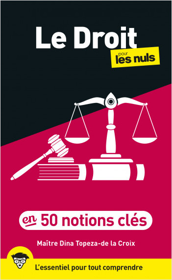 Le Droit pour les Nuls en 50 notions clés, 3e éd