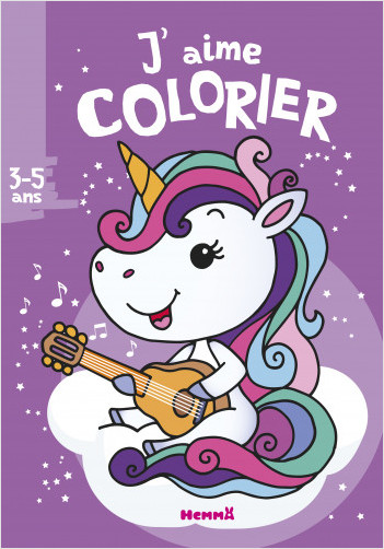 J'aime colorier (3-5 ans) (licorne)