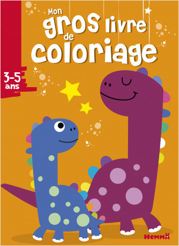 Mon gros livre de coloriage (Dinosaures)