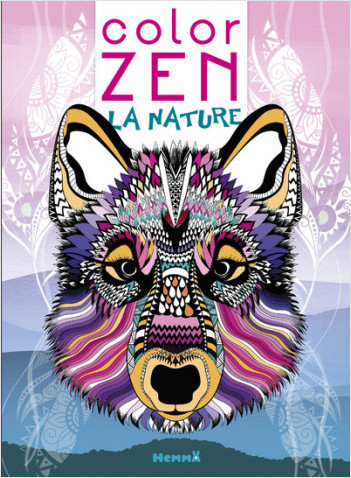 Color Zen - La nature (Loup)