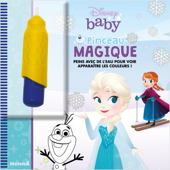 Disney Baby - Pinceau magique - Livre avec pinceau magique - Dès 3 ans