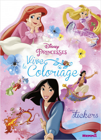 Disney Princesses - Vive le coloriage ! (Mulan, Ariel et Raiponce)