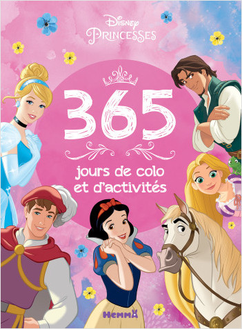 Disney Princesses - 365 jours de colo et d'activités - Livre de coloriage et activités - Dès 5 ans