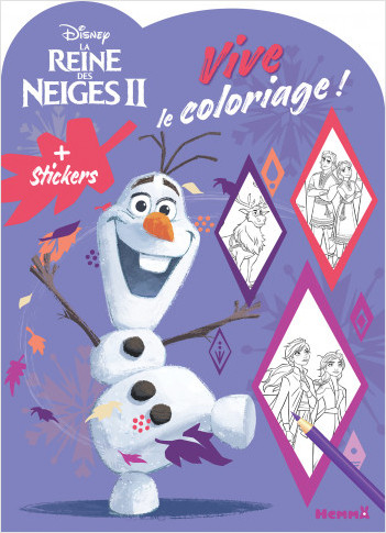 Disney La Reine des Neiges 2 - Vive le coloriage ! (Olaf)