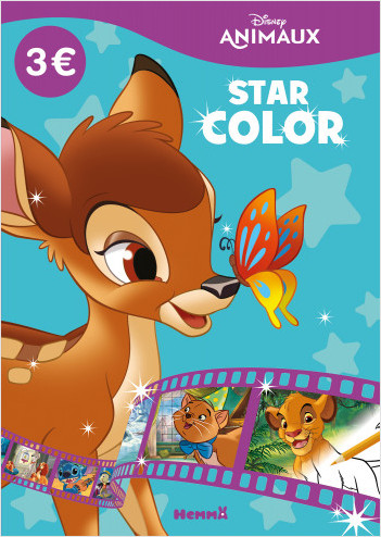 Disney Animaux – Star Color – Livre de coloriage – Dès 4 ans 