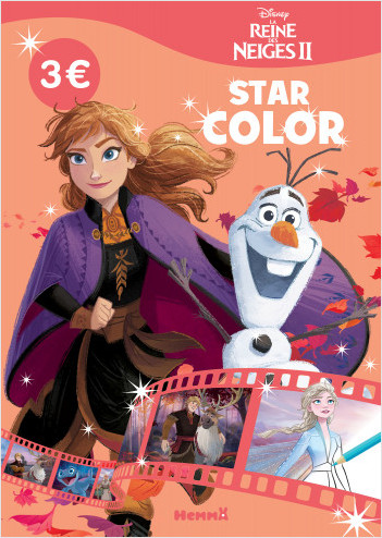 Disney La Reine des Neiges 2 – Star Color – Livre de coloriage – Dès 4 ans